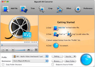 Bigasoft AVI Converter for Mac screenshot